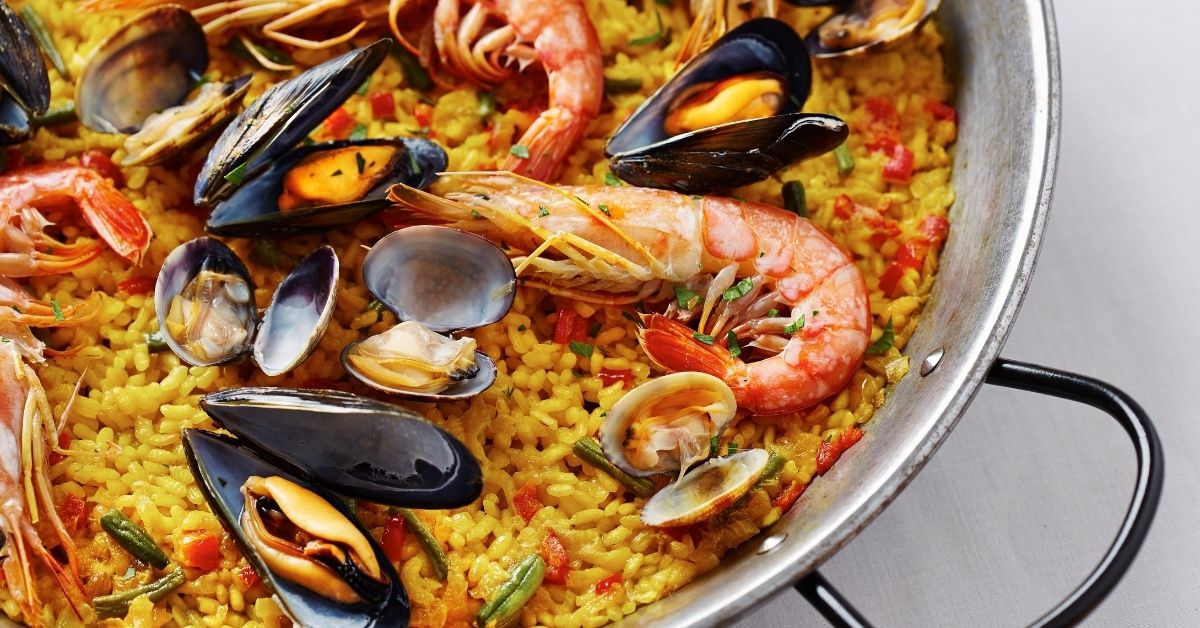 Paella from Canva