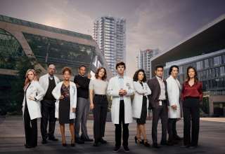 The cast of The Good Doctor. Photo via The Good Doctor's official Facebook Page