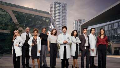 The cast of The Good Doctor. Photo via The Good Doctor's official Facebook Page