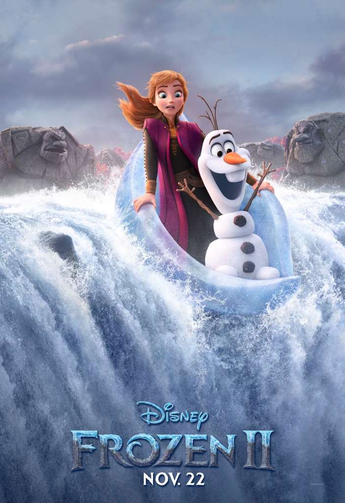Frozen II's Anna and Olaf