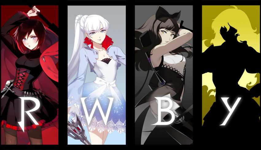 RWBY MAIN CHARACTERS