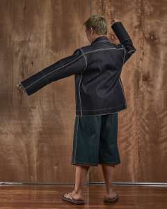 Denis Biker Jacket from Carl Jan Cruz. Photo via Carl Jan Cruz.