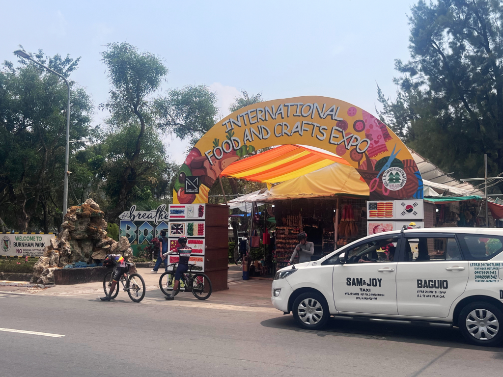 Facade of a food expo