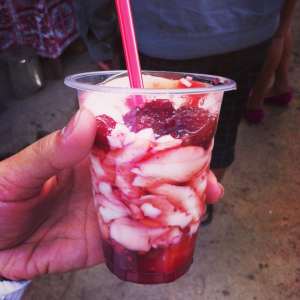 Strawberry Taho @ Baguio City Via Pinterest 