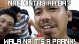 Its a prankK via Pinterest